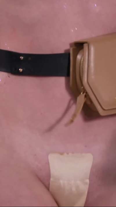 Why go to the trouble of taping and hiding it if you are going to fully bare it at the end anyways?