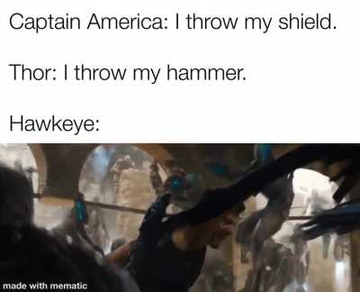 Just Hawkeye things.