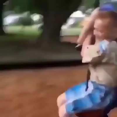 boy went flyin’