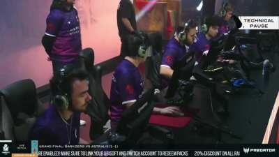 Player is peer-pressured into another bite by the crowd