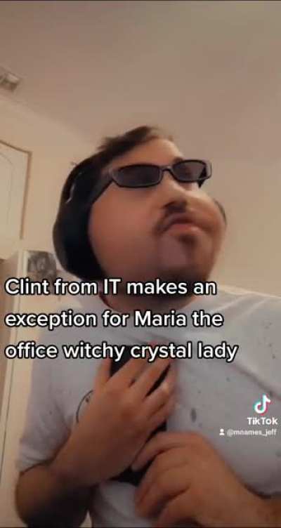 Clint has a work girlfriend