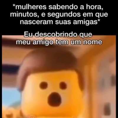 Eu n&atilde;o conhe&ccedil;o o nome de quase ningu&eacute;m da turma 