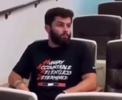 Bucs fans after going from Tom Brady to Baker Mayfield
