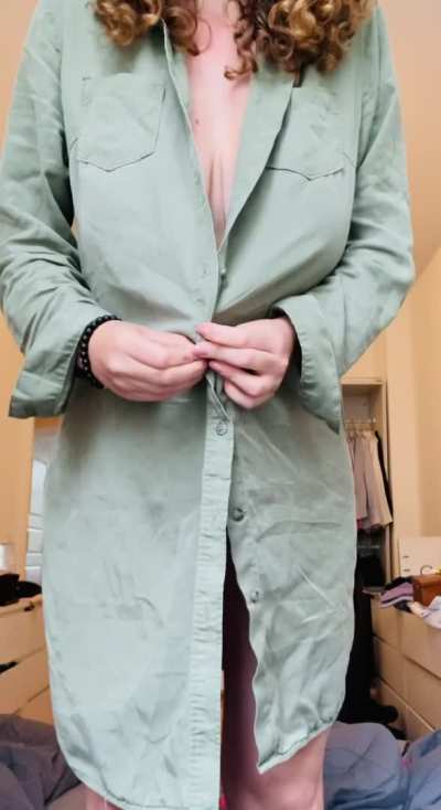 Delivery guy looked pretty happy when I was wearing only this&hellip;