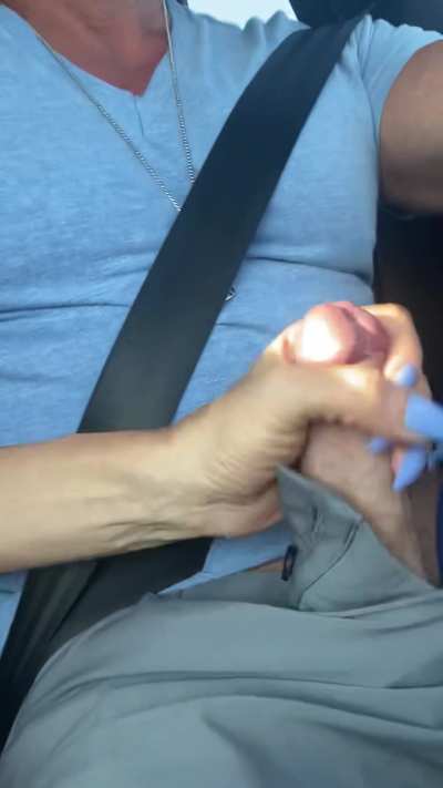 Date night, I couldn&rsquo;t wait till we got home&hellip;do I jerked him off in the car.