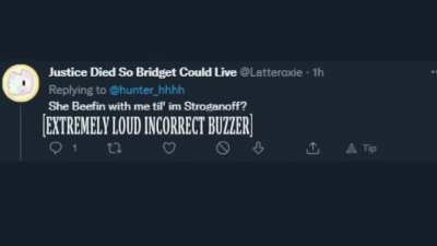 She beefin till I stroganoff?