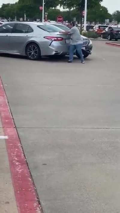 You broke my car