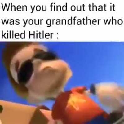 I would be proud of my grandfather if he would done that
