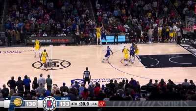 [Highlight] Great ATO play by the Clippers and terrible Pacers defense to close the game
