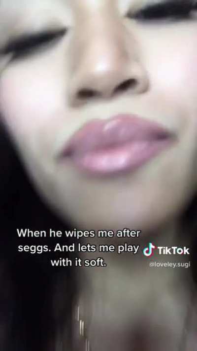 After sex