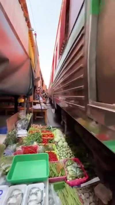 Local market in Thailand