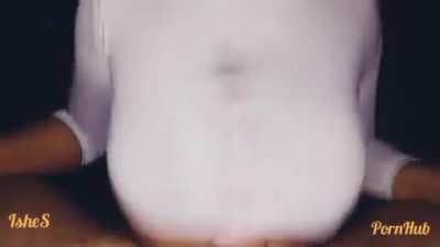TitFuck & Cum In Her Shirt | Ishes