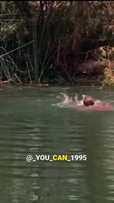 I can't swim