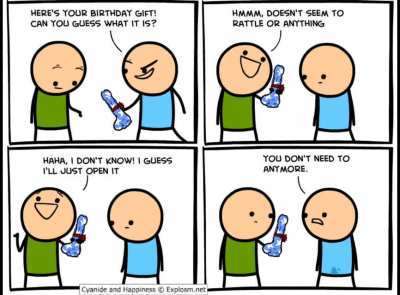 Nice gift you got there
