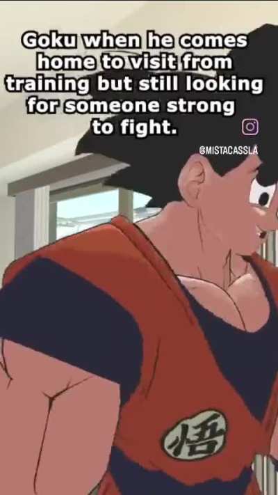 He's always ready