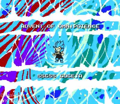 8-bit Dokkan -STR Super Saiyan God SS Gogeta's theme: Advent of Omnipotence