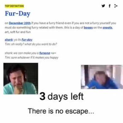 Be ready.