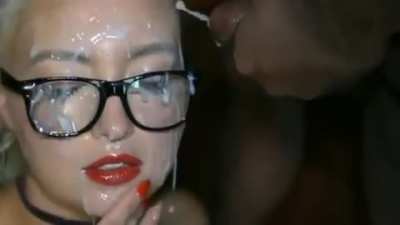 Slow motion cumshot