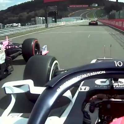 Throwback to Gasly&rsquo;s pass on Perez at spa