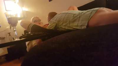 Grandpa knows the sweet spots