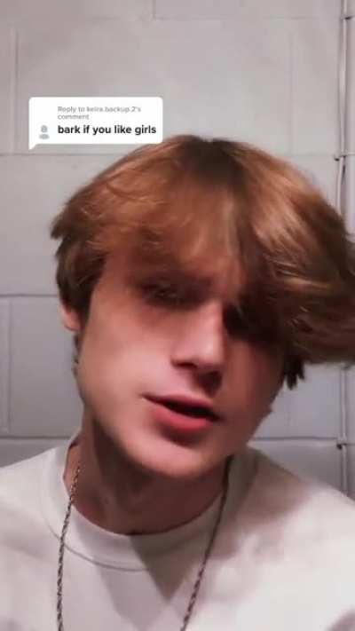 he likes girls (confirmed)