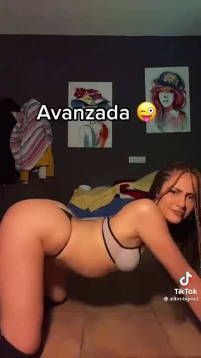 Testing her arch