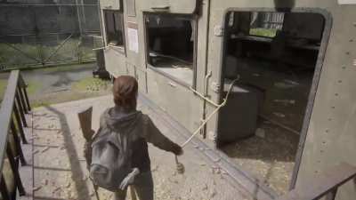 [TLOU2] These rope physics are so good
