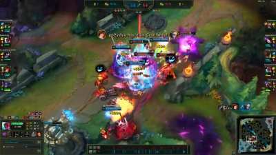 Yone + Yasuo alley-oop with beautiful MF ult over the top