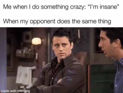 "Literally no skill whatsoever"