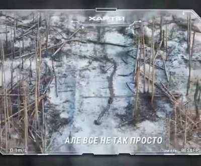 Wounded Russians received instructions for surrender by drone, but were fired upon and killed by their own side.
