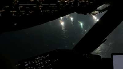 Just casually doing a fishing patrol 200nm off the Argentinian coastline....in a private Boeing 787