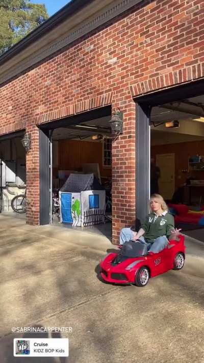 Sabrina&rsquo;s new ride