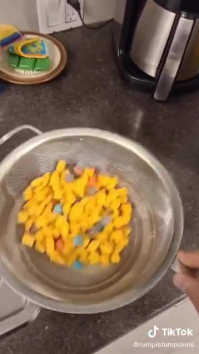 Sorting through the cereal