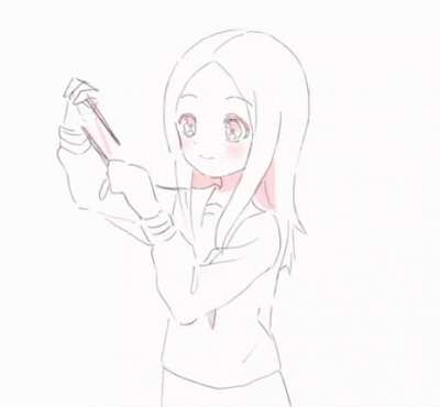 Takagi-san gif by @hamident83hami