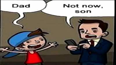 Not now, son...