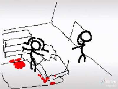 Oh no she got up