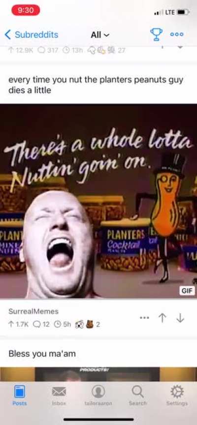 Scrolling through Reddit like...