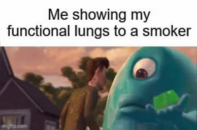 Smoking doesn't make you look cool