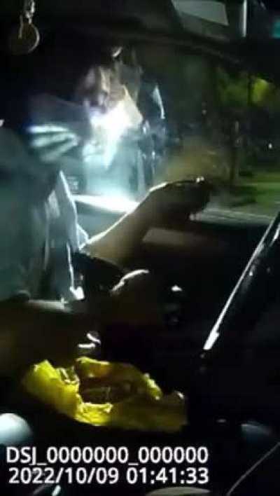 This man handling the police