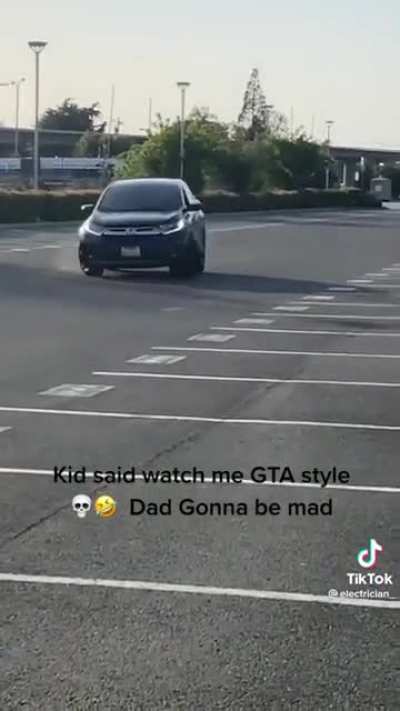 Kid joyrides his dad&rsquo;s car &ldquo;GTA style&rdquo;