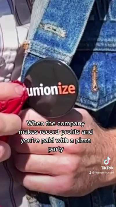 When the company makes record bank but pays in pizza. Y&rsquo;all know what time it is&hellip;