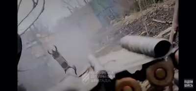 Machine Gunner (3rd Assault Brigade) shoots at russian soldier in sight (Defense of Avdiivka, recently published)&nbsp;