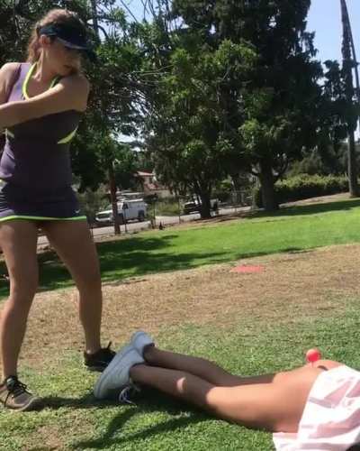 What a hit !