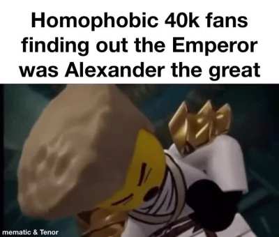 Not defending the imperium but they ain&rsquo;t homophobic