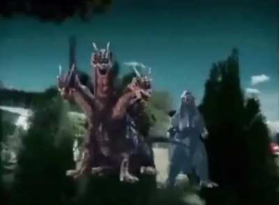 The Mothra Larva In Every Film They Appear In Be Like: