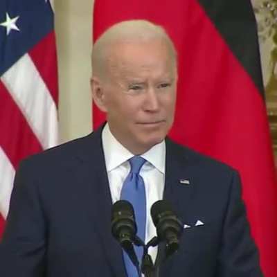 Biden: "If Russia invades...then there will be no longer a Nord Stream 2. We will bring an end to it."