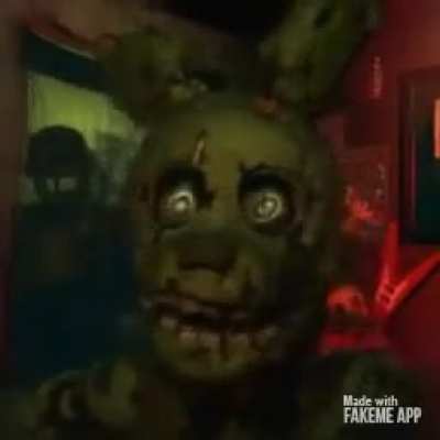 Springtrap after coming to my house to mess up a streak