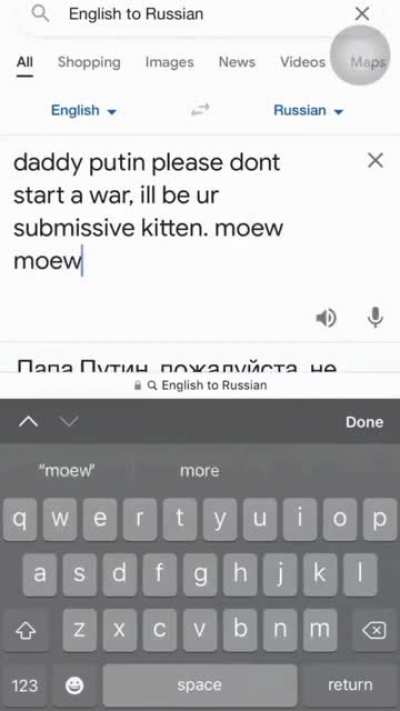 Moldy putin