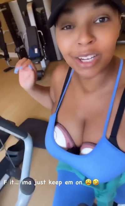 Ashanti while working out | IG story 9/24/24 