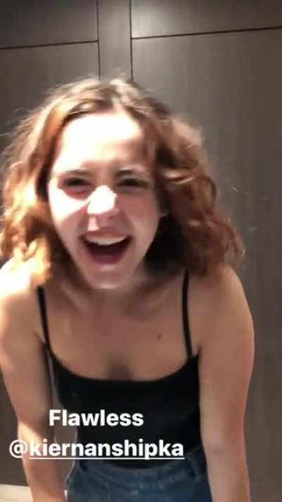 A Cutie Giggling